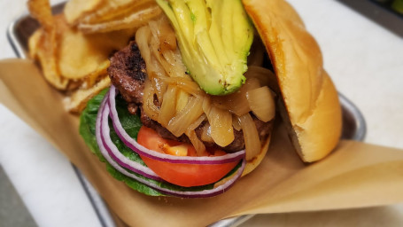 Cajun Avocado Burger