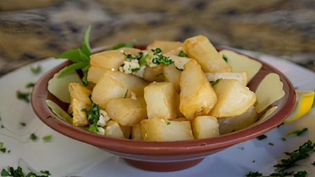 Garlic Cilantro Home Fries