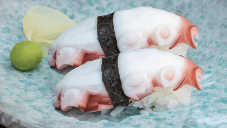 Octopus Nigiri Sashimi