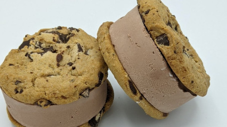 Chocolate Ice Cream Cookie Sandwich